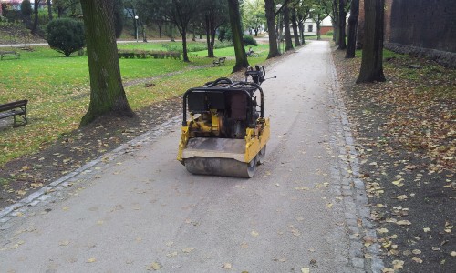 nawierzchnie szutrowe stabilizowane